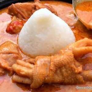 Rice balls with preferred soup